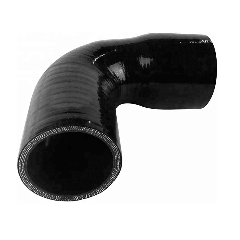Black blue silicone coolant hose