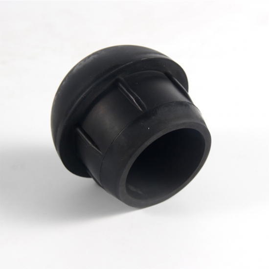 Round Black Rubber Silicone Pipe Flexible End Cap