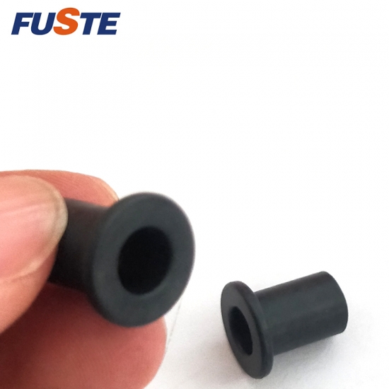 Arandela de goma tipo T de tubo de goma de buje de caucho de silicona EPDM de nitrilo personalizado con todos los tamaños